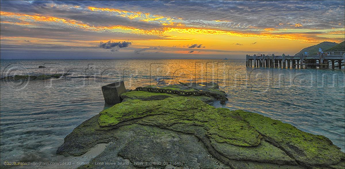 Peter Bellingham Photography Sunset - Lord Howe Island - NSW T (PB5D 00 11640)